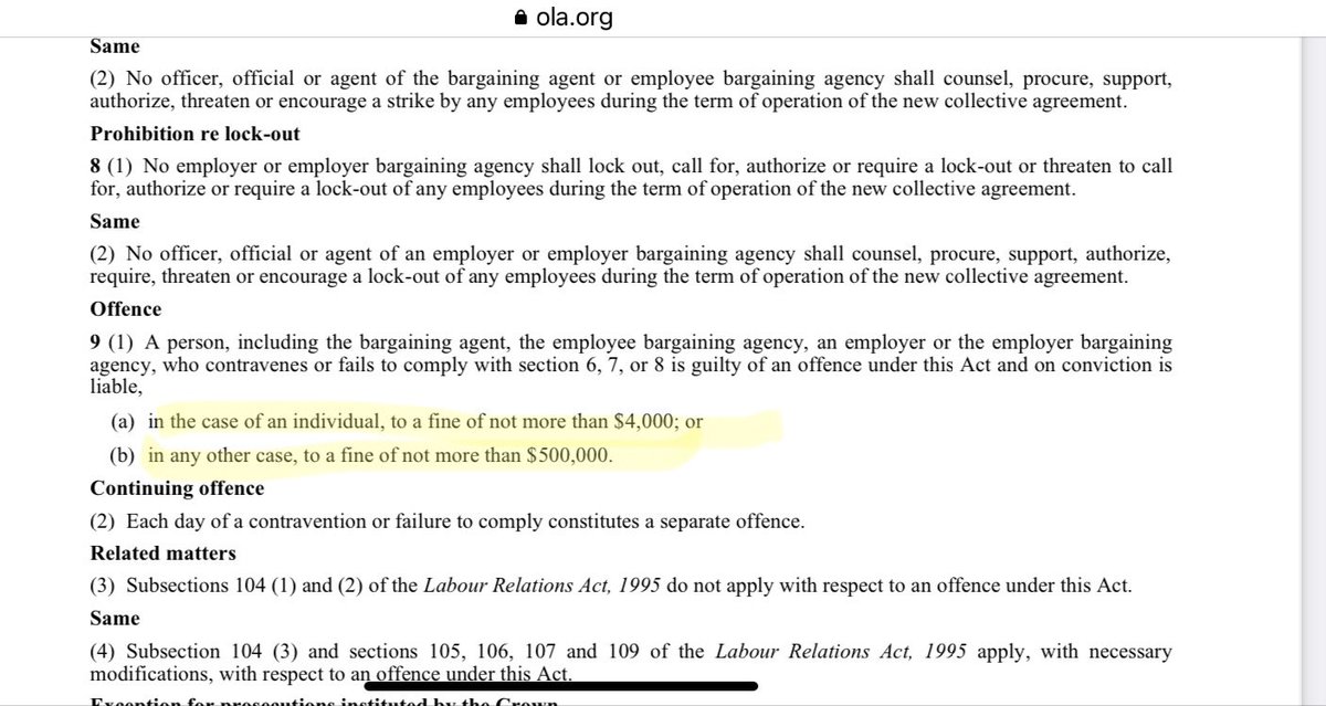 uskokatwit's tweet photo. @ItaughtIsawA @TO_Resident Well they recalled the legislature for an early 5am start for the second reading of the “Bill 28, Keeping Students in Class Act, 2022”. Article 9 lists the fine of not more than $4,000 and that would be per day.

This is just a start, next it will nurses!

https://t.co/qOvPdJC6BB https://t.co/LmL1uq3KID
