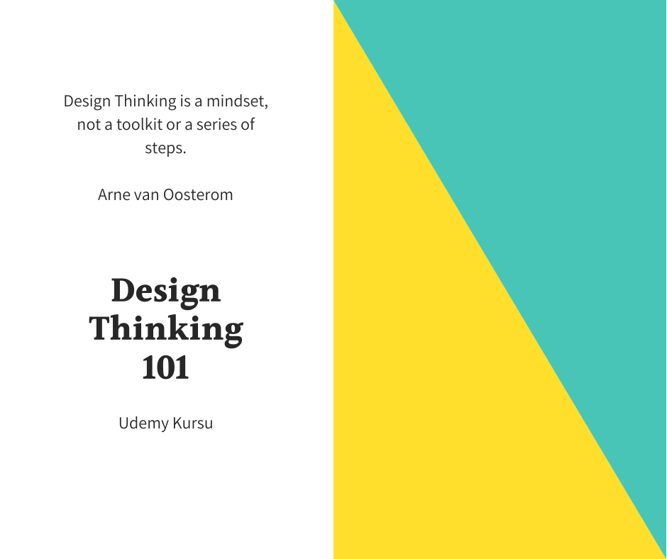 Design Thinking is a mindset, not a toolkit or a series of steps.
Arne van Oosterom

İşte Tasarım Odaklı Düşünme için kullanılabilecek bir kurs:
udemy.com/course/design-…

#DesignThinking #Tasarım #Human #İnsan