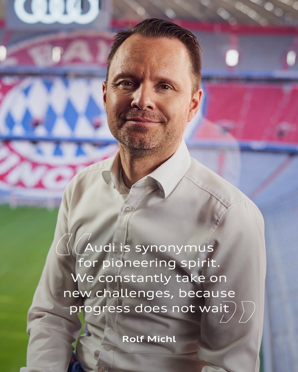Audi (@audiofficial) on Twitter photo Progress doesn't wait. The managing director of Audi Sport, Rolf Michl, and <a href="/FCBayern/">FC Bayern München</a> Head Coach <a href="/J__Nagelsmann/">Julian Nagelsmann</a>, take a drive in the Audi RS Q e-tron. Be inspired by progress: we.audi/inspiring-prog…
#Audi #FutureIsAnAttitude #RSQetron #RoadToDakar #AudiDakar Progress doesn't wait. The managing director of Audi Sport, Rolf Michl, and <a href="/FCBayern/">FC Bayern München</a> Head Coach <a href="/J__Nagelsmann/">Julian Nagelsmann</a>, take a drive in the Audi RS Q e-tron. Be inspired by progress: we.audi/inspiring-prog…
#Audi #FutureIsAnAttitude #RSQetron #RoadToDakar #AudiDakar