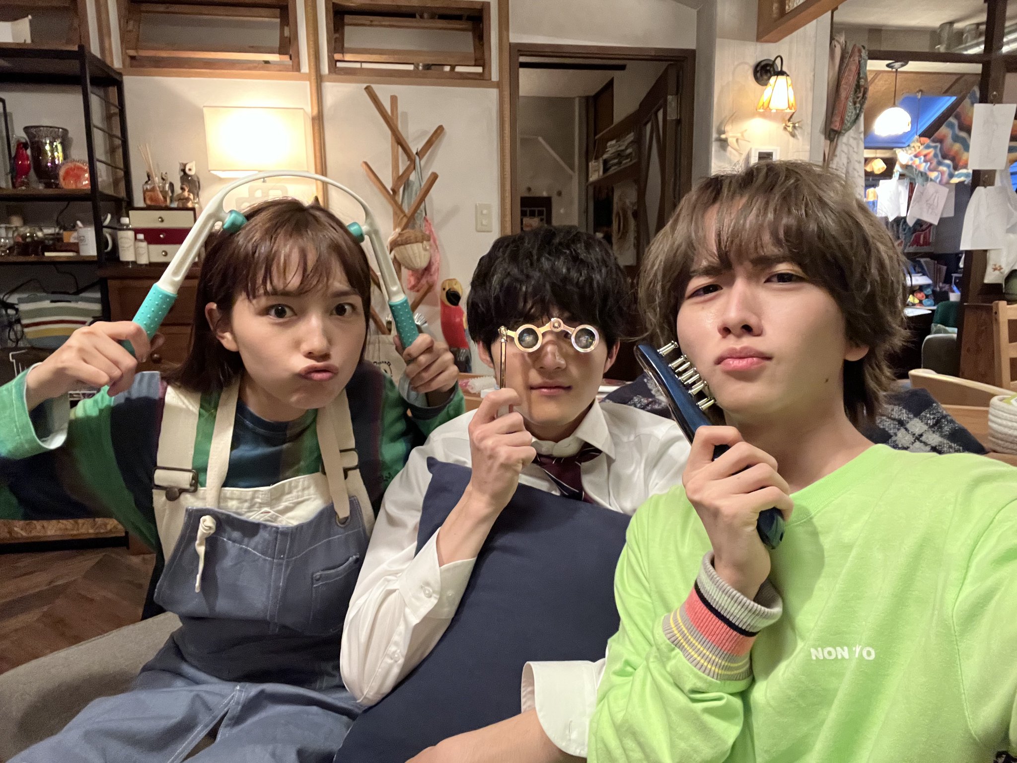 makiiiiii ドラマ silent Lee オーバーオール　川口春奈 makiiiiii様専用 ドラマ silent Lee オーバーオール 川口春奈