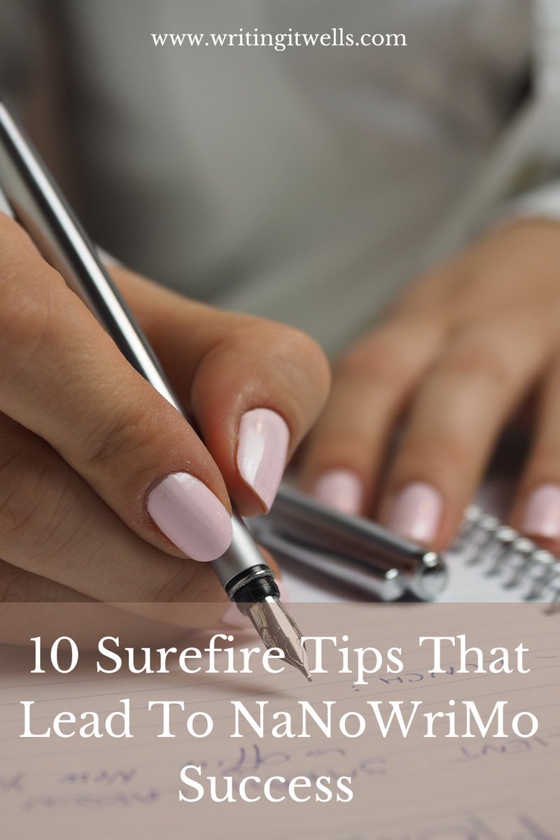 WellsWriting's tweet photo. #WritingCommunity #nanowrimo As we're gearing up for this year's NaNoWriMo we're relying on the knowledge we gained from last year's win to help guide us into our second. We're sharing 10 surefire tips that lead to NaNoWriMo success to help you! https://t.co/RD1G74ODnm https://t.co/qDjEquY5sk