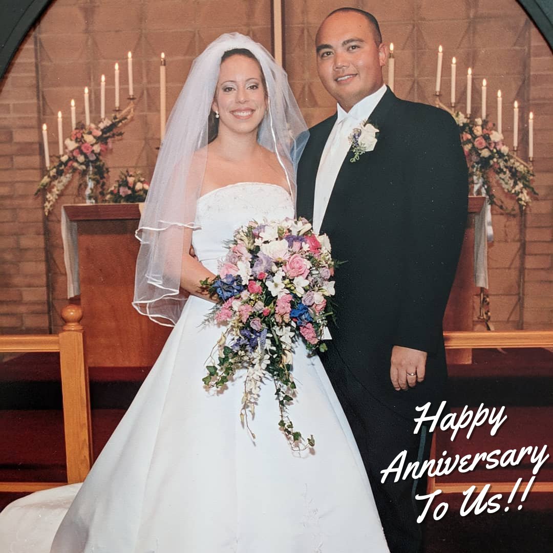 TheCocktaiLady's tweet photo. 19 years ago today I married my soul mate! 4 kids and 2 dogs later we are still going strong and so very happy!
Happy Anniversary to you my love! ❤️🥂
#cheers #anniversary #love #wedding #nineteen #nineteenyears #november #novemberfirst #first https://t.co/jO0830Nwd5