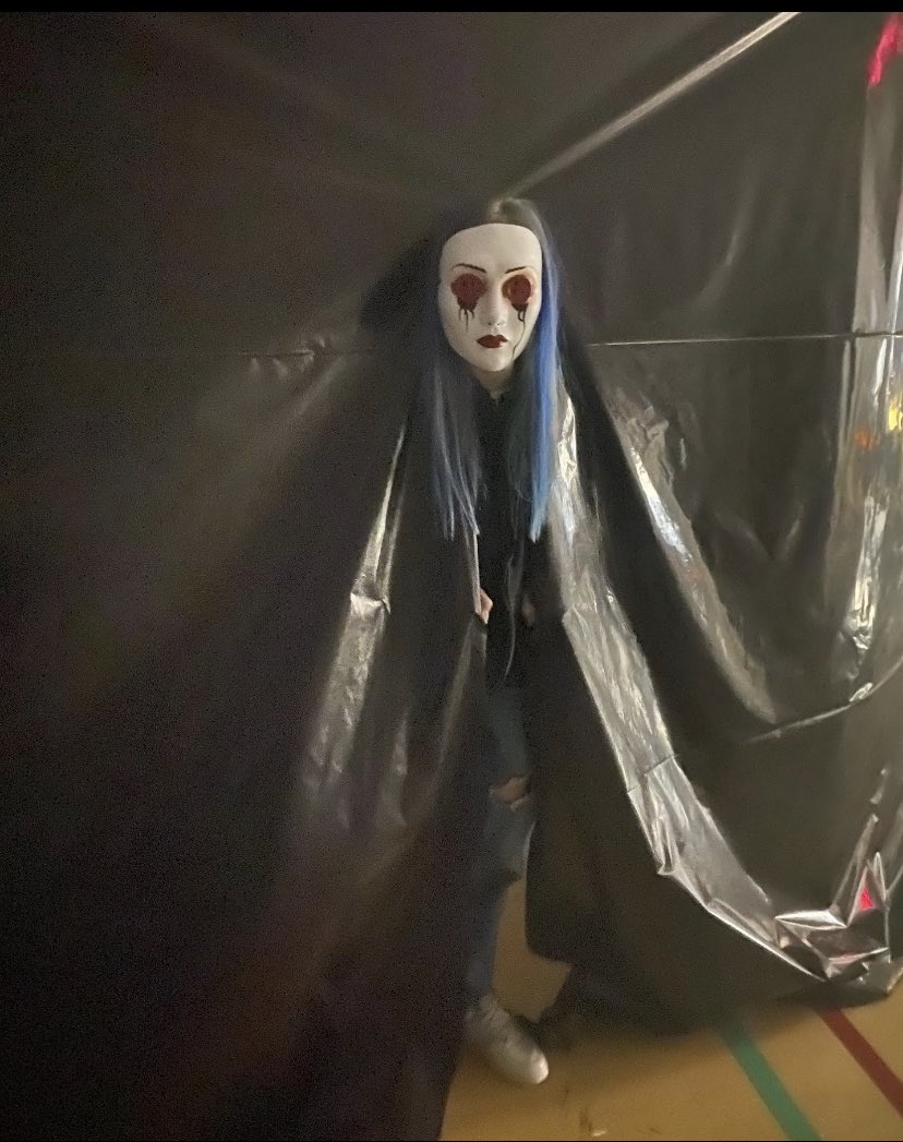 Crazy good Haunted House at Alix MAC this year!!! I may have peed a little going through it. <a href="/AlixMACSchool/">Alix MAC School</a>