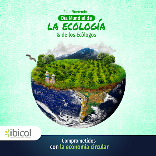 insumosibicol's tweet photo. 1 de Noviembre se celebra el Día Mundial de la Ecología y de los Ecólogos.
En Ibicol estamos comprometidos con la economía circular teniendo un modelo de producción y consumo que reutiliza.
#Ibicol #Insumosbiologicos #DíaMundialdelaEcología #Ecología #Ecólogos #Economíacircular https://t.co/qXwrcyH2bk