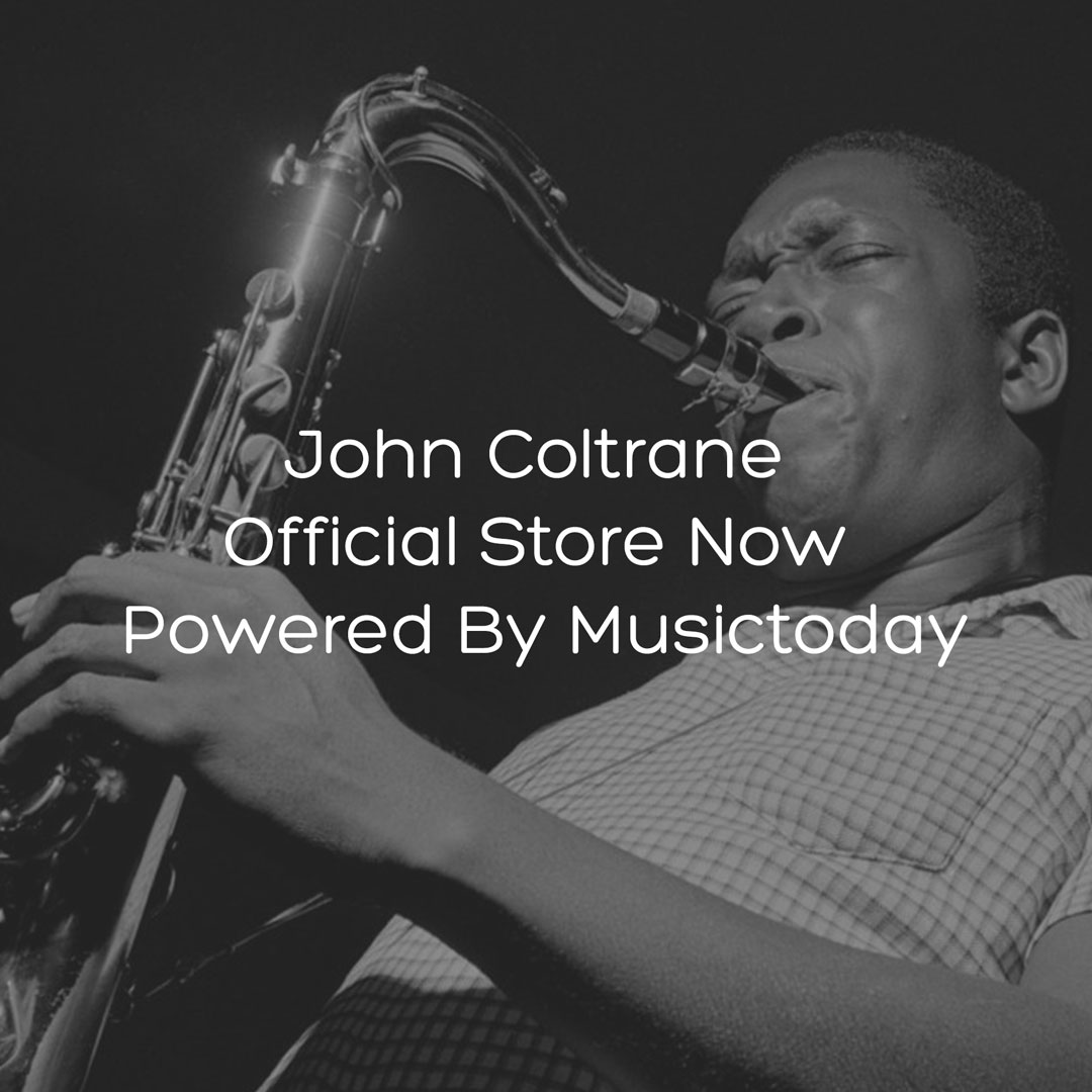 Musictoday now powers the official store for American jazz icon #JohnColtrane. 🎷 Read more about the launch over on the blog.  🔗 bit.ly/3Vn16H2