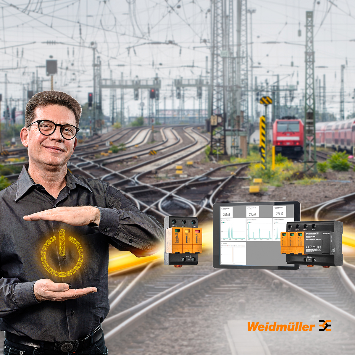 WeidmullerUS's tweet photo. Protect your transport infrastructures and mobility concepts from disruptions! ⚡ Our VARITECTOR surge protection devices offer powerful protection.

Protect your infrastructure and secure your power supply: https://t.co/J1doqaks72

#weidmueller #VARITECTOR https://t.co/2lhtbGvz1o