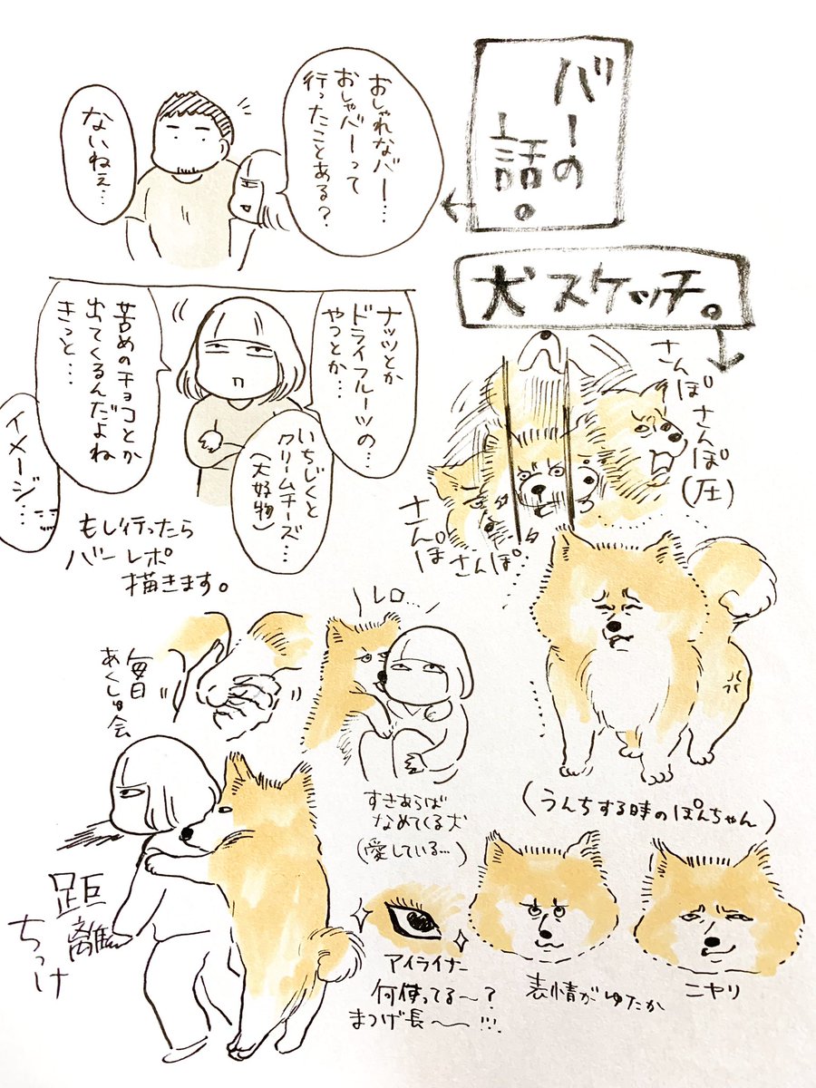 〜とりとめのない日記〜 バーって
おつまみどんなんが出るのかしら 