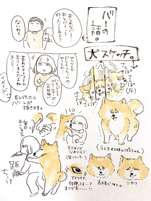 〜とりとめのない日記〜 バーって
おつまみどんなんが出るのかしら 