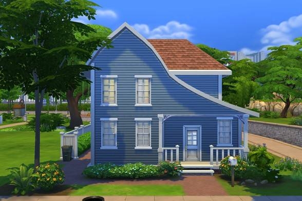 MrBSims091's tweet photo. I just shared the Base Game Starter Home Lot on #TheSims4 Gallery! #basegameonly #starterhome https://t.co/rY7Ifpy7DN
