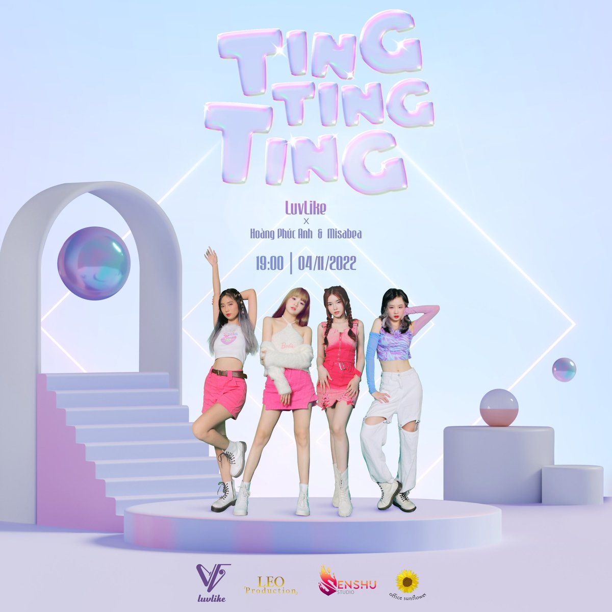 NiNiluvlike's tweet photo. TingTingTing hẹn mọi người vào 4/11/2022 nhé.
#Luvlike #TingTingTing #Anna #TrungDuong #Nini #ThuNga #comingsoon https://t.co/Gk9H0QnXvu