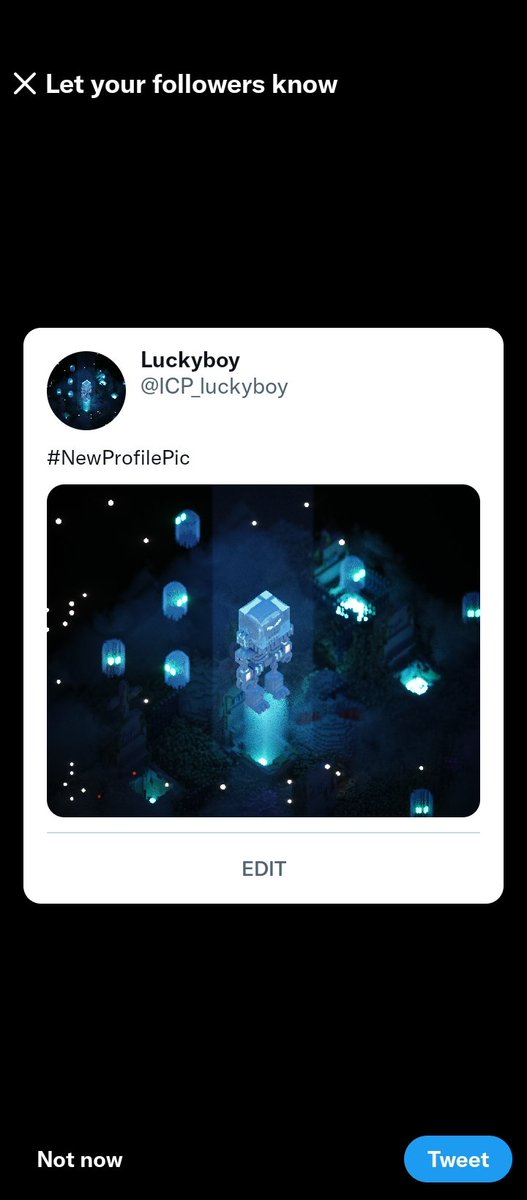 luckyboy_wins's tweet image. #NewProfilePic 
#cubebot by @Encodend 
Love the background #ghost_icp nft by @ghost_icp