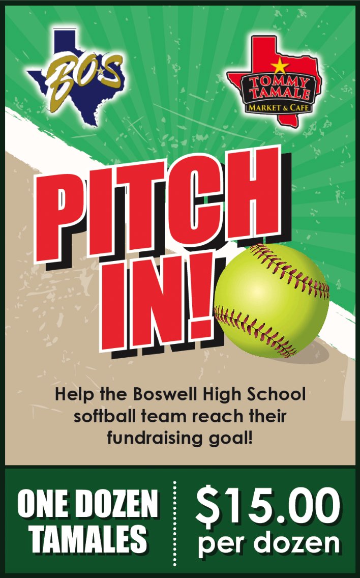 Help support Lady Pioneer Softball 🥎 and enjoy some of the BEST tamales around! 🤤
Order now through November 18th. With orders available for pick-up on December 19th at Boswell softball fields.