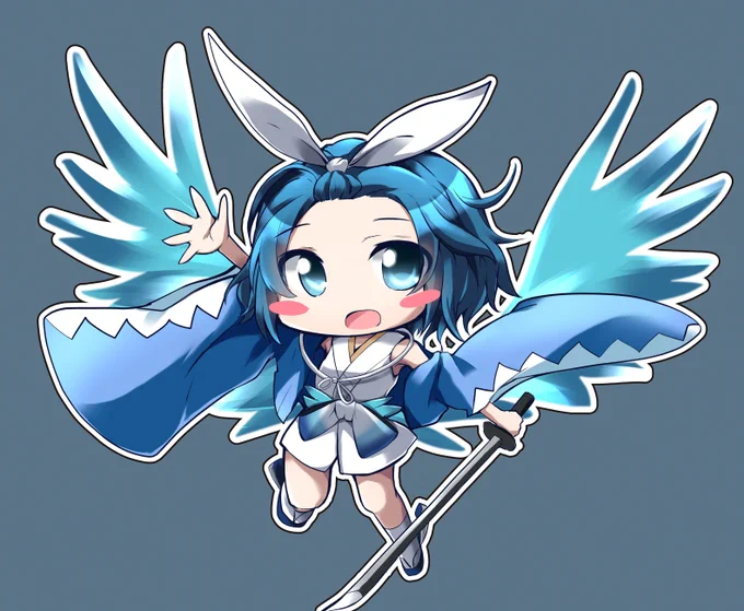 #先月描いた絵を晒そう その2 SD絵～#若月(アズールレーン)#深雪(アズールレーン)#春月(アズールレーン)#アストンマーチャン 