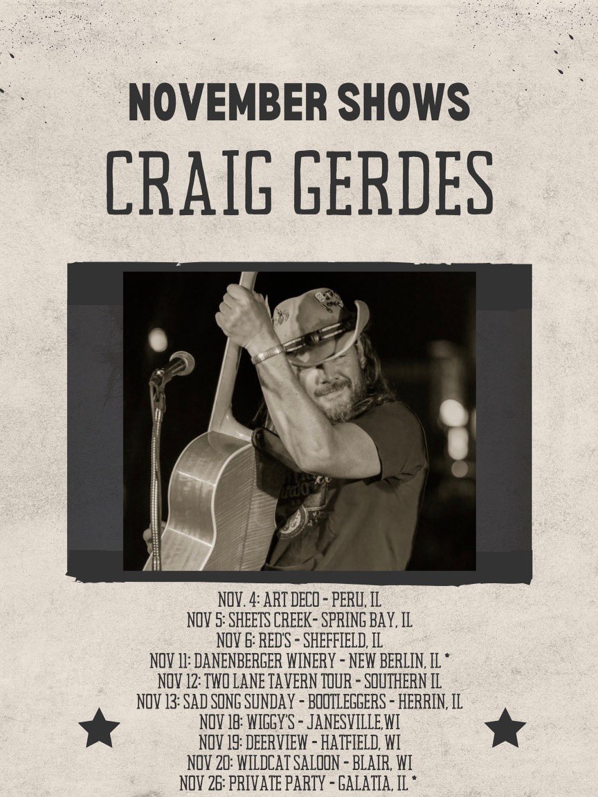 Craig Gerdes Music tweet media