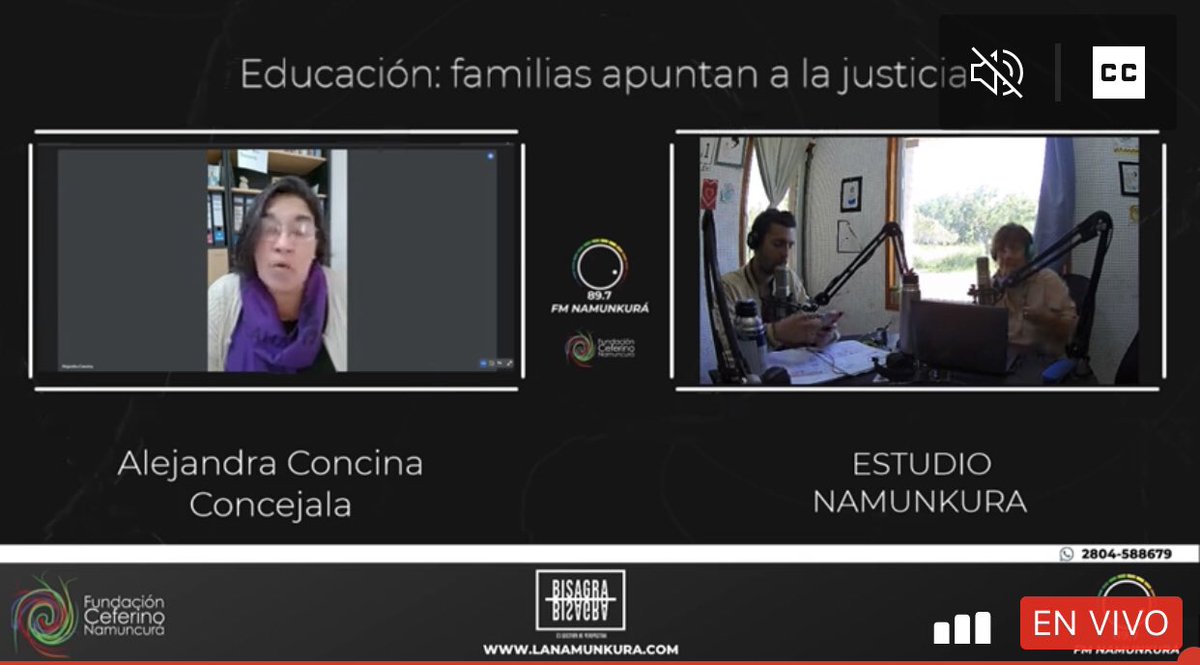 fmNamunkura's tweet photo. Madryn: familias autoconvocadas por la educación pública 
#EducacionAjustada❗️📻

📞 “no me resigno a aceptar que no hay responsabilidad local; hace 10 años que no se construye una escuela en nuestra ciudad”, expresa la concejala @AleConcina 

🔴 VIVO👇
https://t.co/3DvCwg0c36 https://t.co/NegItbU6iy
