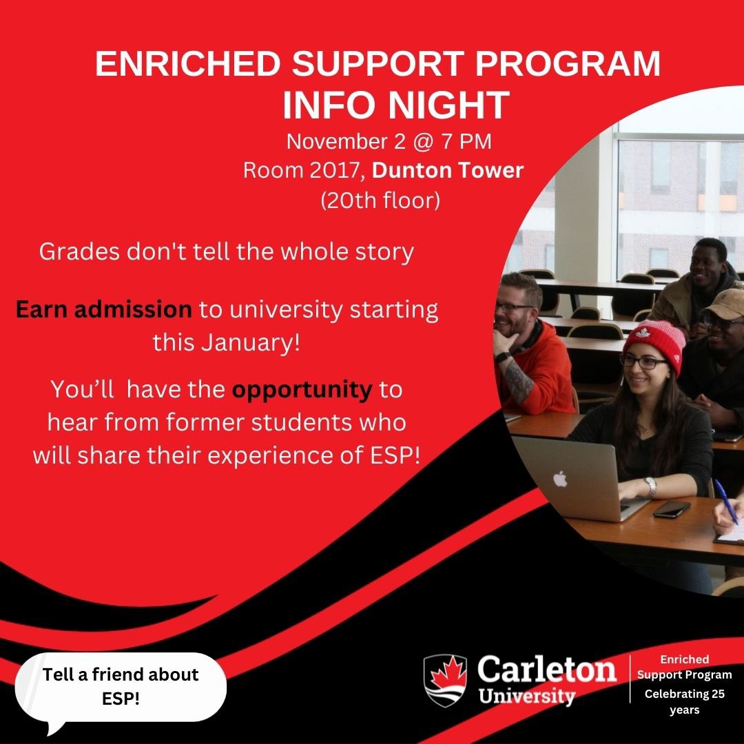 Enriched Support Program (ESP) tweet media