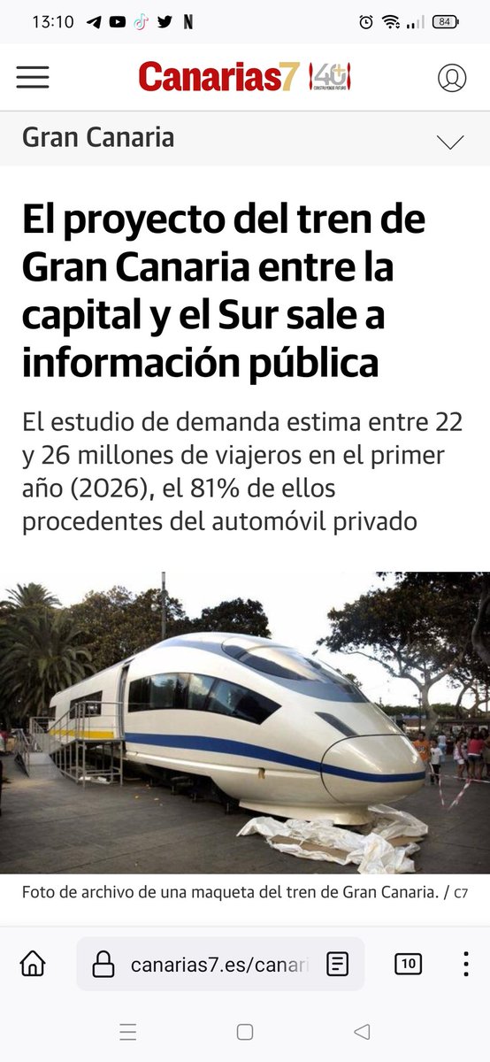 sgalsant22's tweet photo. @avtorresp @LulaOficial ¿Cómo se puede sentir un político honrado ante el sinsentido del proyecto del tren en gran Canaria? ¿Se puede ser político y honrado en Canarias? https://t.co/RypgRWIgF8