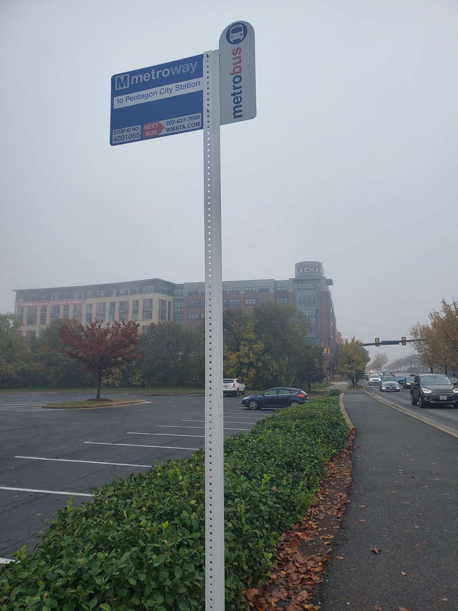 spaganya's tweet photo. Is there a reason why the stop hasn't been moved back? The road is open now and dash already moved theirs back a week ago #metroway @wmata #4001065 https://t.co/e216kvBxVi