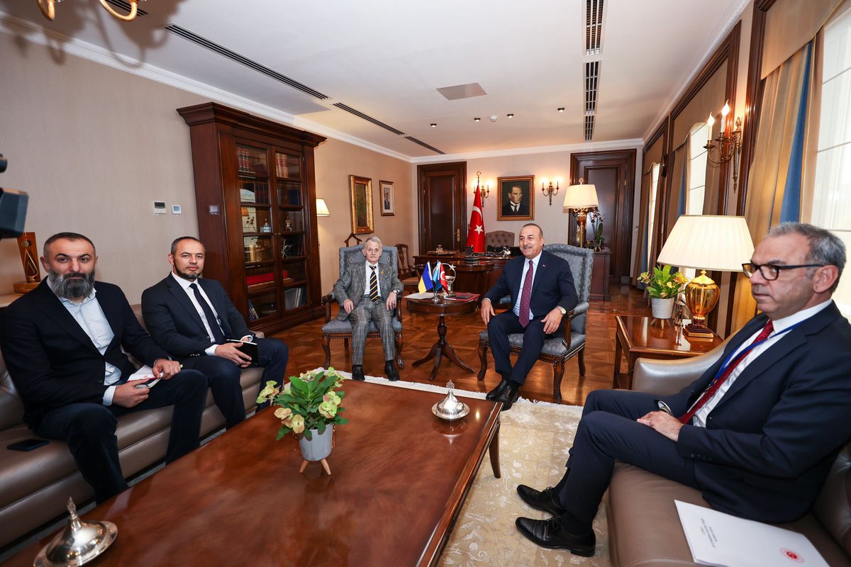 Kırım Tatar Türklerinin lideri ve Ukrayna Milletvekili Mustafa Kırımoğlu'nu Ankara'da ağırladık. Ukrayna'nın bağımsızlık ve toprak bütünlüğünü desteklemeye ve Kırım Tatar Türklerinin haklarını savunmaya devam edeceğiz.