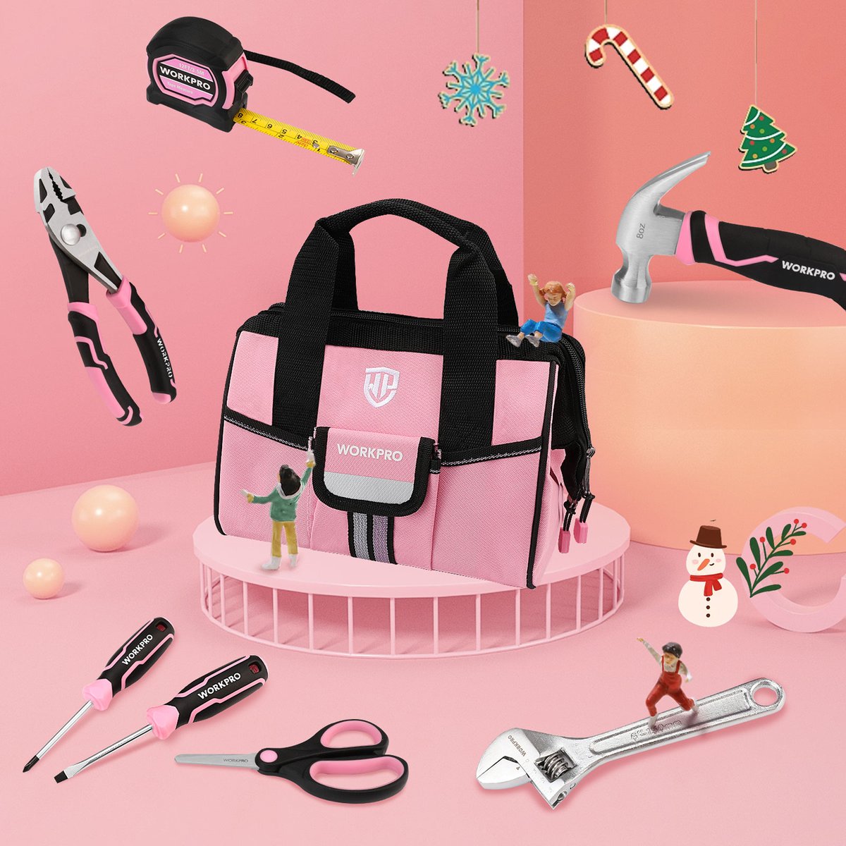 workpro_tools's tweet photo. #NewToolTuesday New month new tool and they are for kids!! 👜👜Check out our new 9-Piece Kids Junior Tool Set with Tool Bag !!!
#workpro #workprotools
💙Blue W009141AE
💗Pink W009142AE https://t.co/sdO0RXGEiD