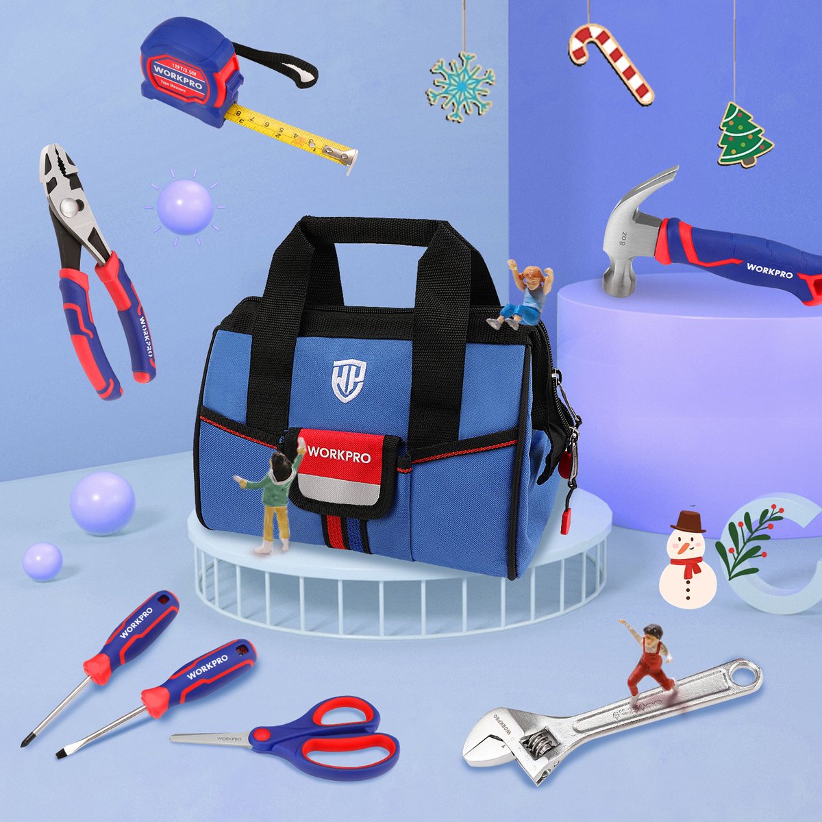 workpro_tools's tweet photo. #NewToolTuesday New month new tool and they are for kids!! 👜👜Check out our new 9-Piece Kids Junior Tool Set with Tool Bag !!!
#workpro #workprotools
💙Blue W009141AE
💗Pink W009142AE https://t.co/sdO0RXGEiD