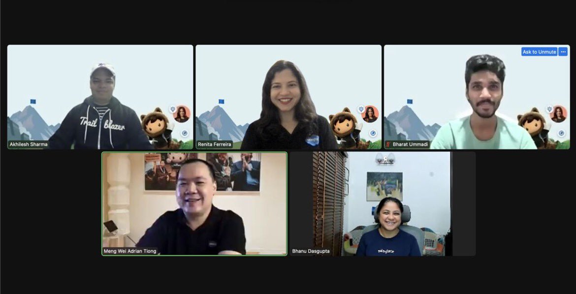 Akhilesh Sharma (He/him) (@akhilesh2s) on Twitter photo 💥 It was an immense pleasure to be part of Salesforce Fundamentals APAC Edition along with <a href="/Bharatummadi_/">Bharat Ummadi</a> to introduce learners to the @Salesforce ecosystem
💥 Shout-out to <a href="/RenitaSFerreira/">Renita Ferreira</a> <a href="/Bhanz19/">Bhanu Dasgupta</a> & the entire team for the opportunity.
<a href="/salesforce/">Salesforce</a> <a href="/salesforce/">Salesforce</a>apac <a href="/trailhead/">Trailhead</a> 💥 It was an immense pleasure to be part of Salesforce Fundamentals APAC Edition along with <a href="/Bharatummadi_/">Bharat Ummadi</a> to introduce learners to the @Salesforce ecosystem
💥 Shout-out to <a href="/RenitaSFerreira/">Renita Ferreira</a> <a href="/Bhanz19/">Bhanu Dasgupta</a> & the entire team for the opportunity.
<a href="/salesforce/">Salesforce</a> <a href="/salesforce/">Salesforce</a>apac <a href="/trailhead/">Trailhead</a>