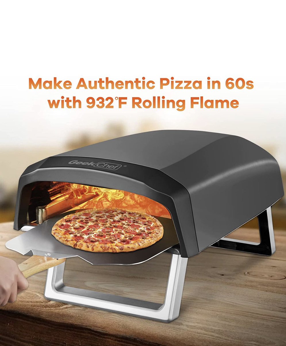 GeekChefRecipes's tweet photo. https://t.co/o8AXsu9zxS Pizza oven has conserves heat and distributes it evenly, making pizzas evenly heated and crispier.#GeekChef #pizzaoven #outdoorpizzaoven https://t.co/Vp3QtDkdmZ