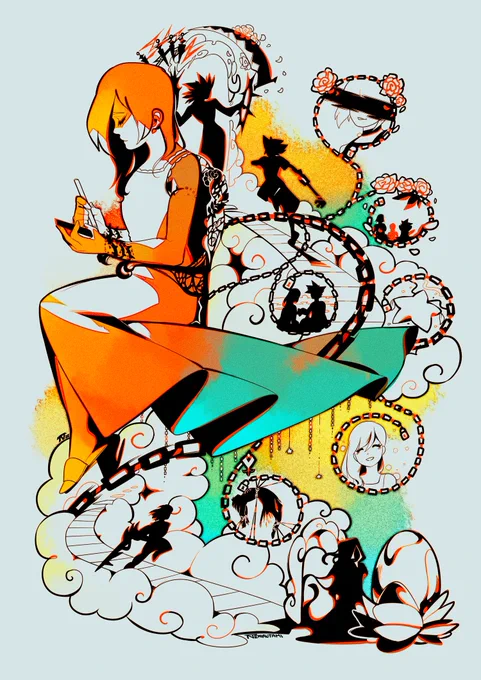 Since  asked, here's my favorite SQUENIX artworks of 2022! Also known as my descent into a Kingdom Hearts Era #SquareEnixArt 