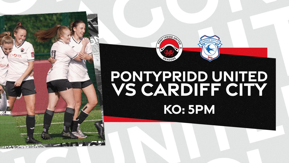 🚨 TWO GAMES - ONE DAY🚨

🗓 6th Nov
⏰ 2pm <a href="/PontyUnitedM/">Pontypridd United Men</a> vs <a href="/the_nomads/">Connah's Quay Nomads FC</a>
⏰ 5pm <a href="/PontyUnitedW/">Pontypridd United Women</a> vs <a href="/CardiffCityFCW/">Cardiff City FC Women</a> 
📍 <a href="/USWSport/">USW Sport</a> Park, CF37 5UP
🏆 <a href="/CymruLeagues/">JD Cymru Leagues 🏴󠁧󠁢󠁷󠁬󠁳󠁿</a> &amp; <a href="/AdranLeagues/">Genero Adran Leagues 🏴󠁧󠁢󠁷󠁬󠁳󠁿</a> 
 
#MightyDragons #OneClub #WeAreUnited