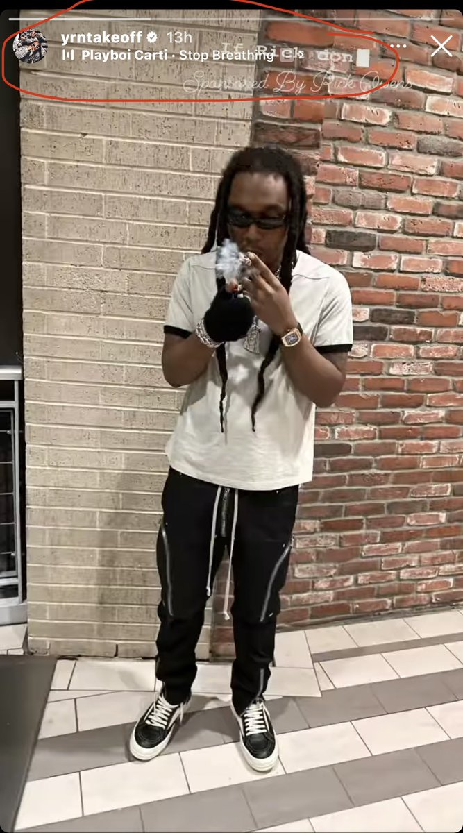 ItsLahariRedd's tweet photo. Like that’s hella strange.. Outta ALL SONGS tho?? 🤔 #takeoffvideo #takeoffshot #migos https://t.co/8Lc82V5ogG