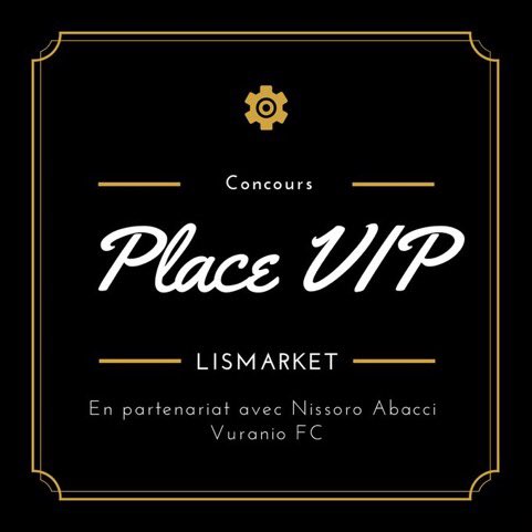 NAbacci_'s tweet photo. Ce soir, @LisMarket et moi-même faisons gagner deux places VIP pour le match de Vuranio se déroulant demain à 20h30 ! Pour participer :
- Follow @LisMarket
- Follow @NAbacci_
- Like et retweet ce tweet ou celui de @LisMarket
Tirage demain à 18h 🍀
Forza Vuranio 🔵⚫️ https://t.co/8jOFnI4DsD