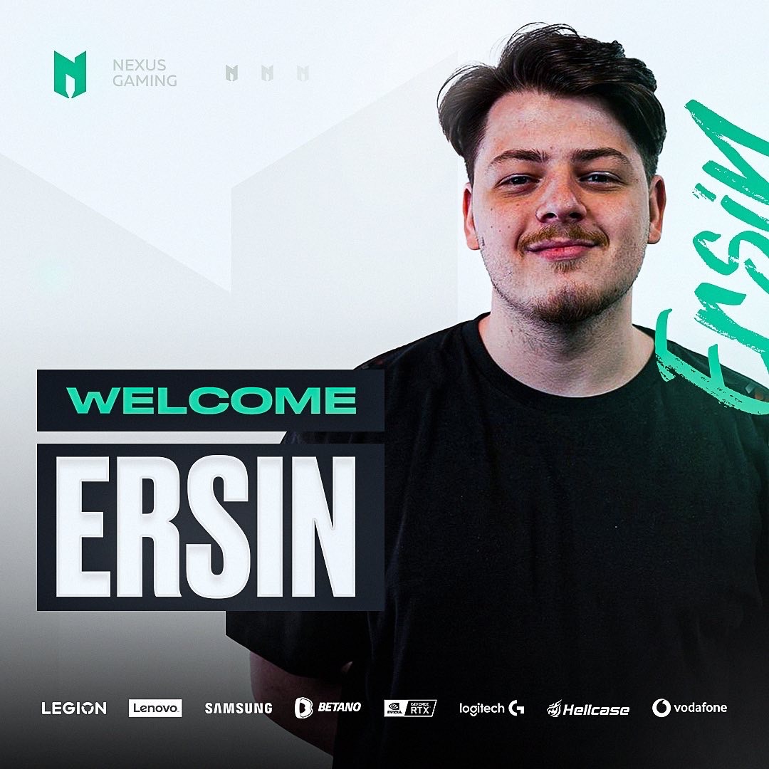 NexusGamingRo's tweet image. In incercarea noastra de a aduce un suflu nou echipei, din pacate nu am reusit sa gasim un echilibru alaturi de 7kick. Ii multumim ca a fost alaturi de noi si ii uram multa bafta in viitor!

Cu aceasta ocazie, ii uram bun venit lui ERSIN, ne bucuram sa te avem în echipa!