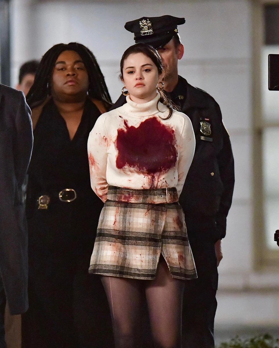 liaxlc's tweet photo. bloody mable #Halloween @OnlyMurdersHulu @selenagomez https://t.co/aX7LjEWUh6