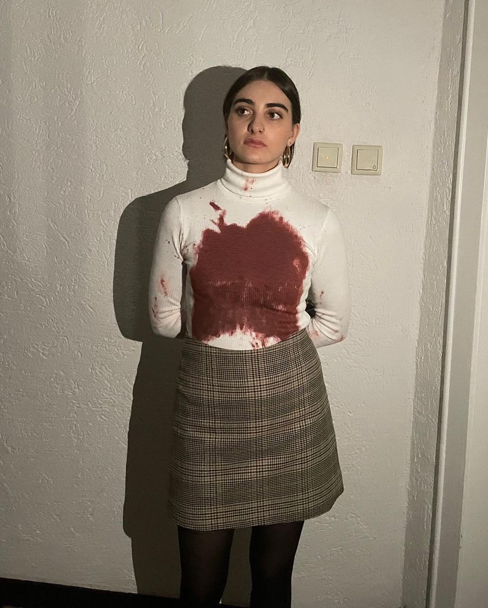 liaxlc's tweet photo. bloody mable #Halloween @OnlyMurdersHulu @selenagomez https://t.co/aX7LjEWUh6