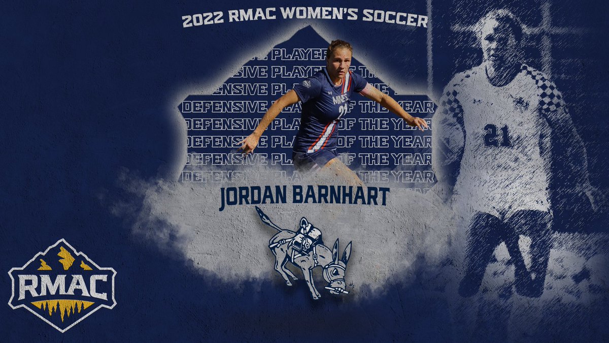 RMAC_SPORTS's tweet photo. Colorado School of Mines' Jordan Barnhart has been a two-way player all season, but bolsters the No. 9⃣ Orediggers' backline!

Let's hear it for Barnhart, your 2⃣0⃣2⃣2⃣ #RMACwsoc Defensive Player of the Year!

📰 - https://t.co/ScemkVmC0c

#HelluvaEngineer | #EverythingElevated https://t.co/vRDa1BcU5y