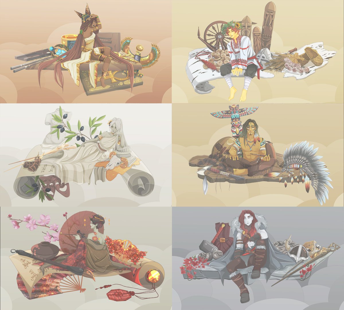 ✨time to remind about these collections✨
6 1/1 pieces of colection "Ancient Myths and Legends"
What word would you use to describe culture? What do you represent when it comes to myths and legends? It's time to get to know different cultures!
#NFTart #nftcollector #NFTCommunity