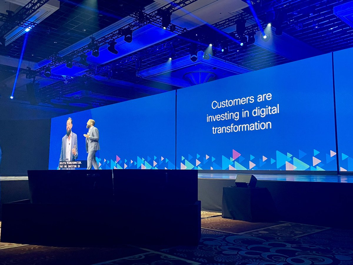 Excited to be back together with many of our incredible <a href="/CiscoPartners/">Cisco Partners</a> for #PS22! Thanks for kicking things off <a href="/Tuszik/">Oliver Tuszik</a>!