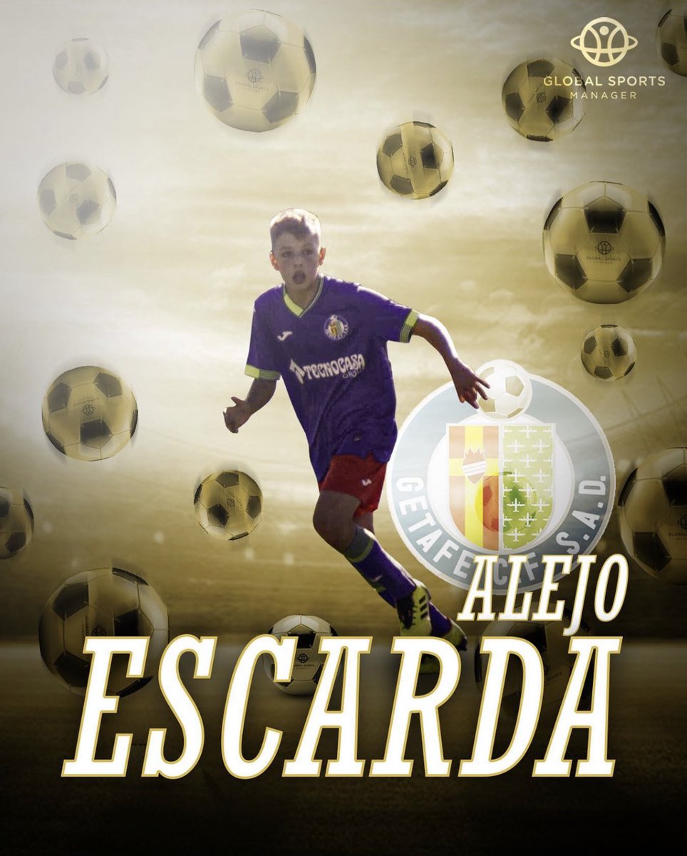 WELCOME! | Alejo Escarda, Getafe CF U13 striker is our new pearl. 
-
Alejo Escarda, delantero infantil del Getafe CF, es la nueva joya de Global Sports Manager.
-
#globalsportsmanager #gsmplayers #football #managers #getafe #spain #cantera