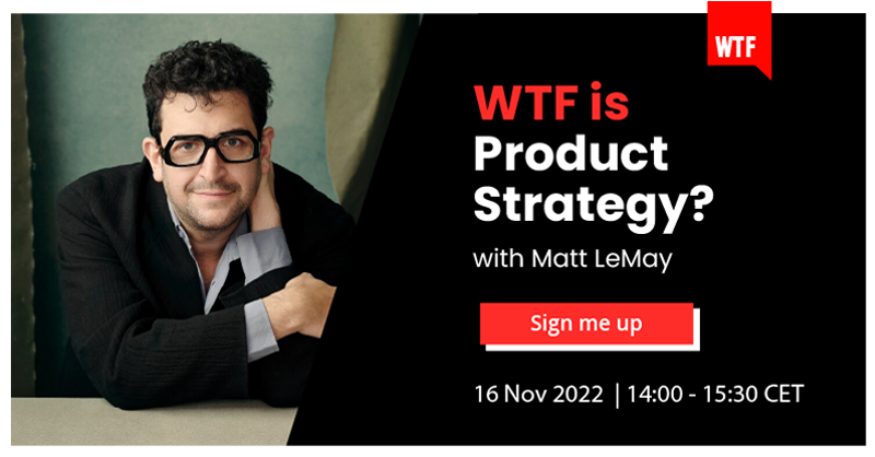 containersoluti's tweet photo. At its core, great product strategy helps product teams improve the speed and quality of their decisions. But what exactly is a great product strategy

@mattlemay will dig into it with @JamieDobson on 16 November during: WTF is Product Strategy? Sign up today⚡