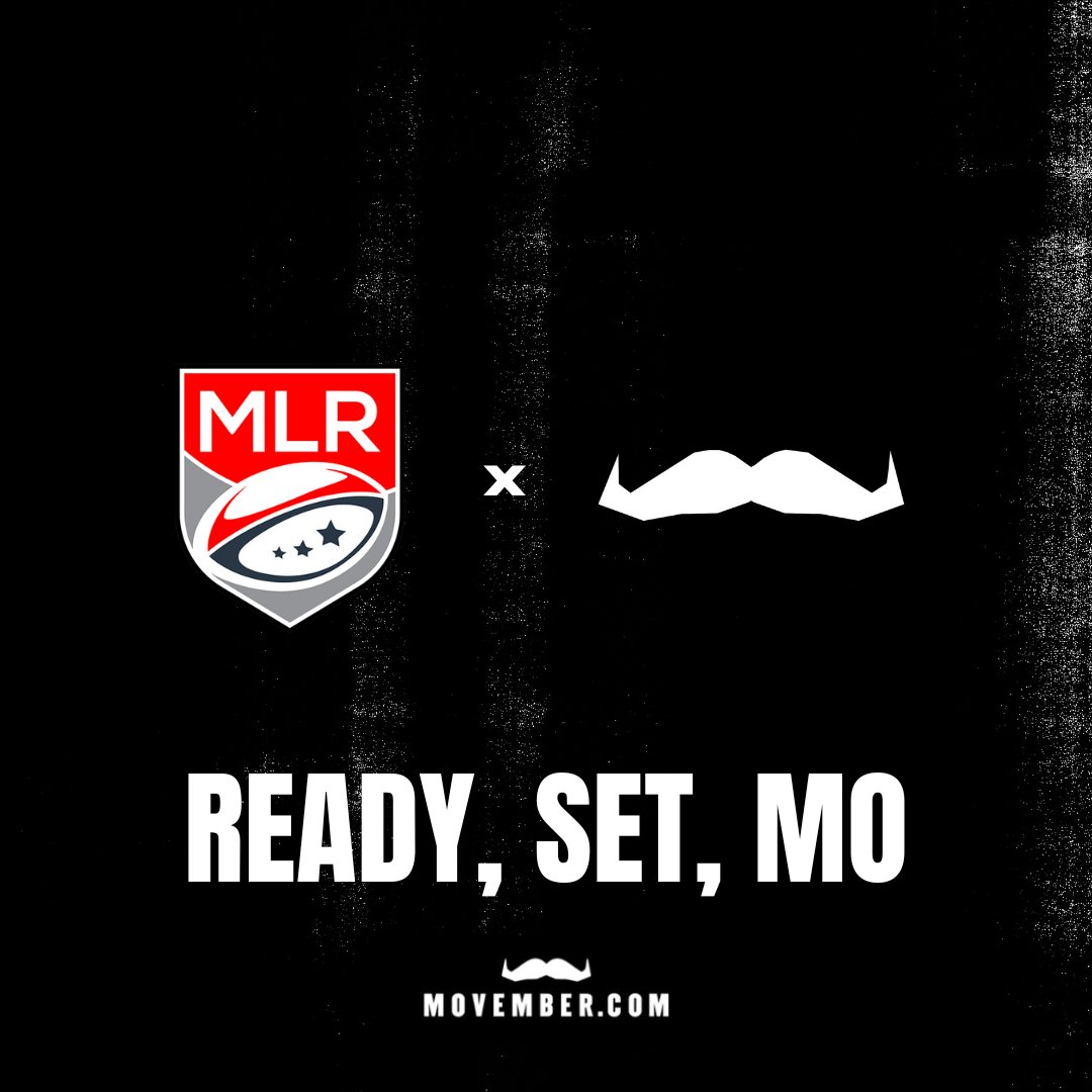 usmlr's tweet photo. MLR athletes are participating in @movember and using their platforms to impact the lives of men and their families worldwide. Every dollar raised, and every conversation sparked will help keep the men in our lives around longer. 

👉Visit https://t.co/8N15i7yqaY to donate! https://t.co/lOkNhflvAA
