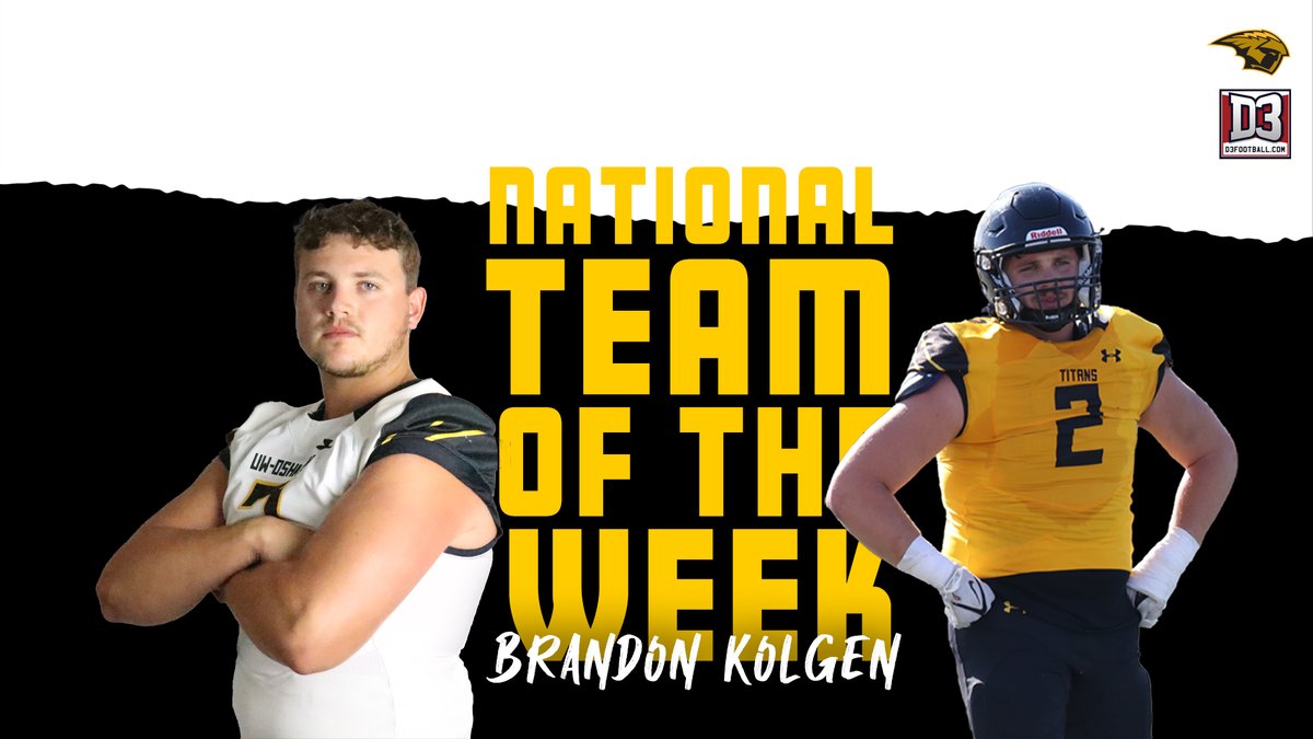 UWOFootball's tweet photo. All Day BK!

Congratulations Brandon!

🟨⬛️ 12
#GoldStandard https://t.co/u7GMC3EZDd