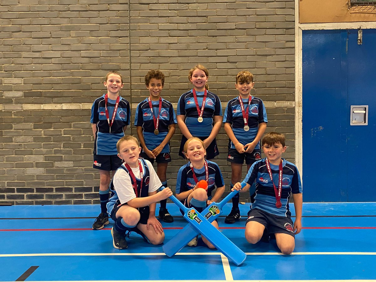 StJosSudbury's tweet photo. St Joseph’s Cricket Team became indoor cricket champions this afternoon. What an amazing start to the term! Mr LS was so proud of their attitude and team spirit, and our whole community celebrates their achievement. https://t.co/sYHS9ZU0oD