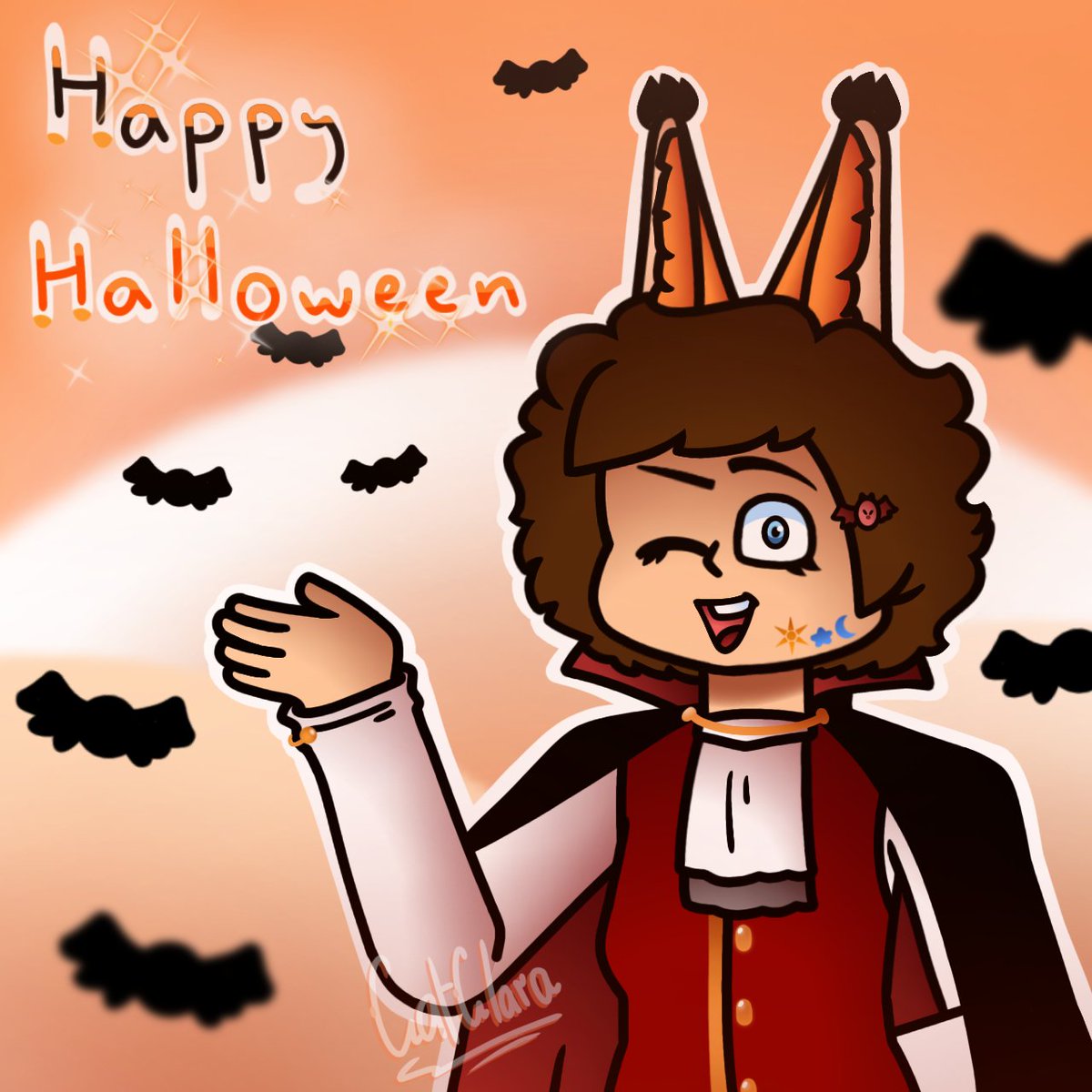 TvProtein's tweet photo. Happy (late) Halloween! 🎃

☀️🌙⭐

#OC #draw #drawing #ibispaint #ibispaintart #happyhalloween https://t.co/19HLPEY0vj