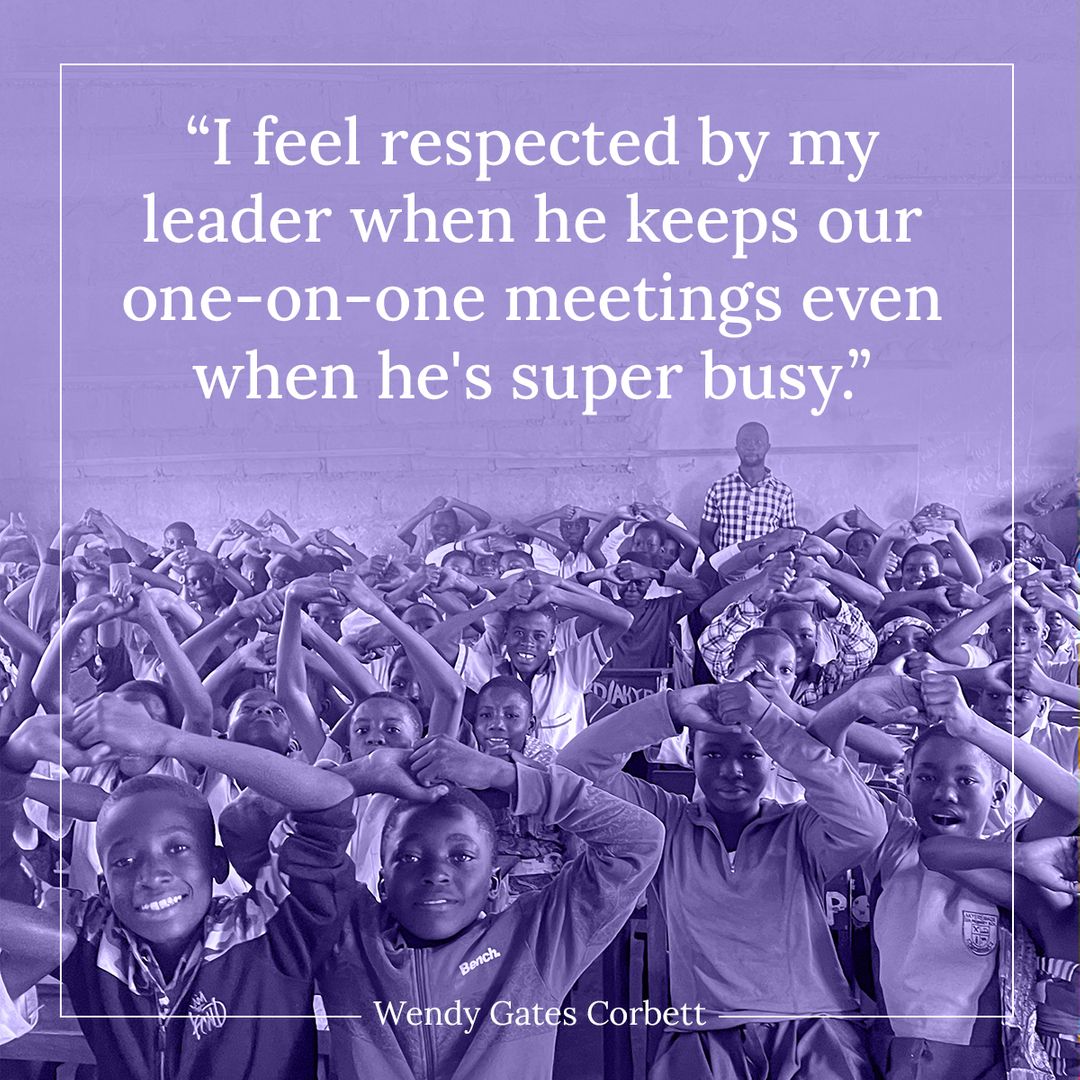 Leaders: generate the energy of belonging by committing to having your one-on-ones even if you’re busy. As a leader, showing you care about your employees’ development is key to building a culture of belonging. #signaturepresentations