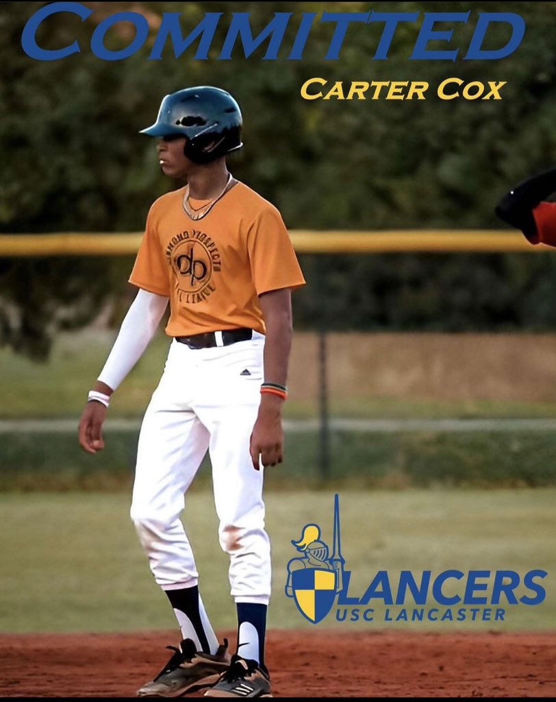 Congratulations to 2023 RHP <a href="/CCarterCox/">Carter Cox</a> on his commitment to USC-Lancaster! #GoBruins 🐻⚾️