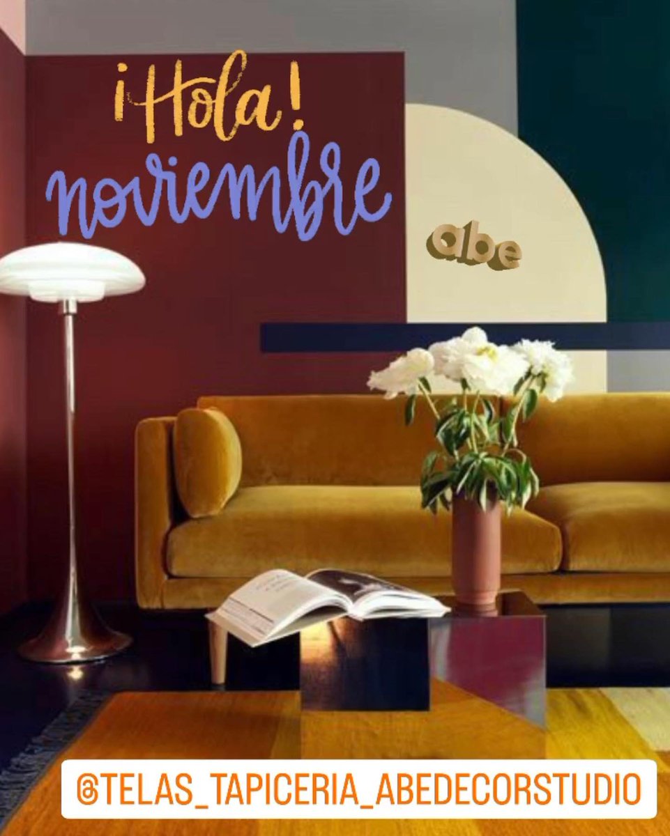 AbeDecorStudio's tweet photo. #noviembre, mes de preparativos para el #findeaño #decoracion #diseñodeinteriores #tapizadodemuebles #papeltapiz #cojinesdecorativos #revestimientodeparedes #wallpanel #arquitecturaintegral #telasparatapizar #telasparamuebles #telasparacortinas #telasexclusivas
#abedecorstudio https://t.co/nlKCLNONIC