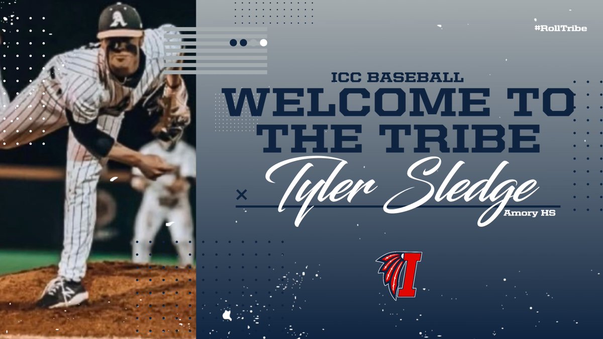 #ICCBaseball - Welcome to the Tribe, Tyler Sledge! #RollTribe