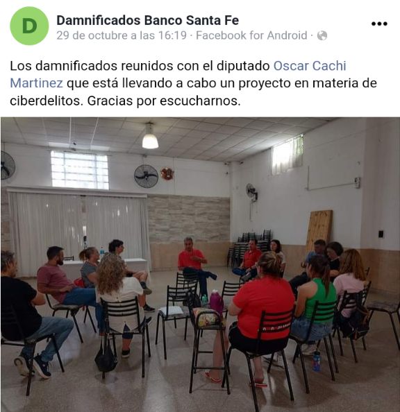 flarra80's tweet photo. Junto al Diputado OSCAR CACHI MARTÍNEZ seguimos escuchando y  trabajando junto a los Santafesinos en temas que verdaderamente les preocupan . https://t.co/WmEtFs635d
