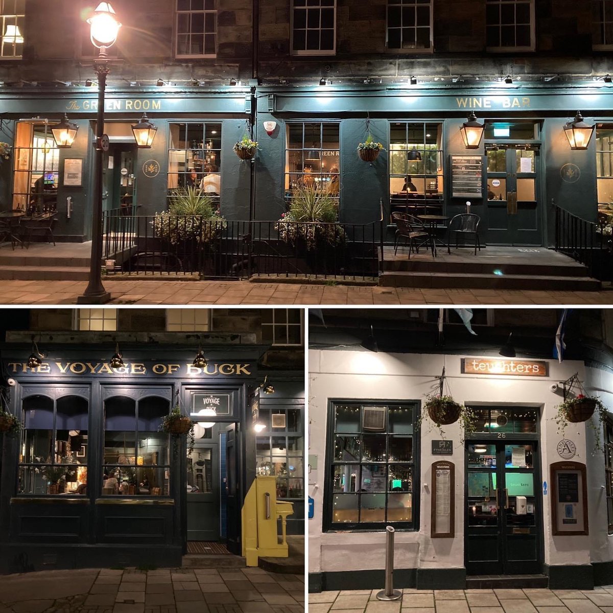EdinWestEnd_'s tweet photo. It’s only Tuesday but the lights are on in our favourite William Street bars.
Come and coorie in with us @voyageofbuck @thegreenroomedi and @TeuchterTweets #westendedinburgh #edinburghbars #edinburghfood #saveonheating #cooriein #edinburghbars https://t.co/C25pgZNx4L