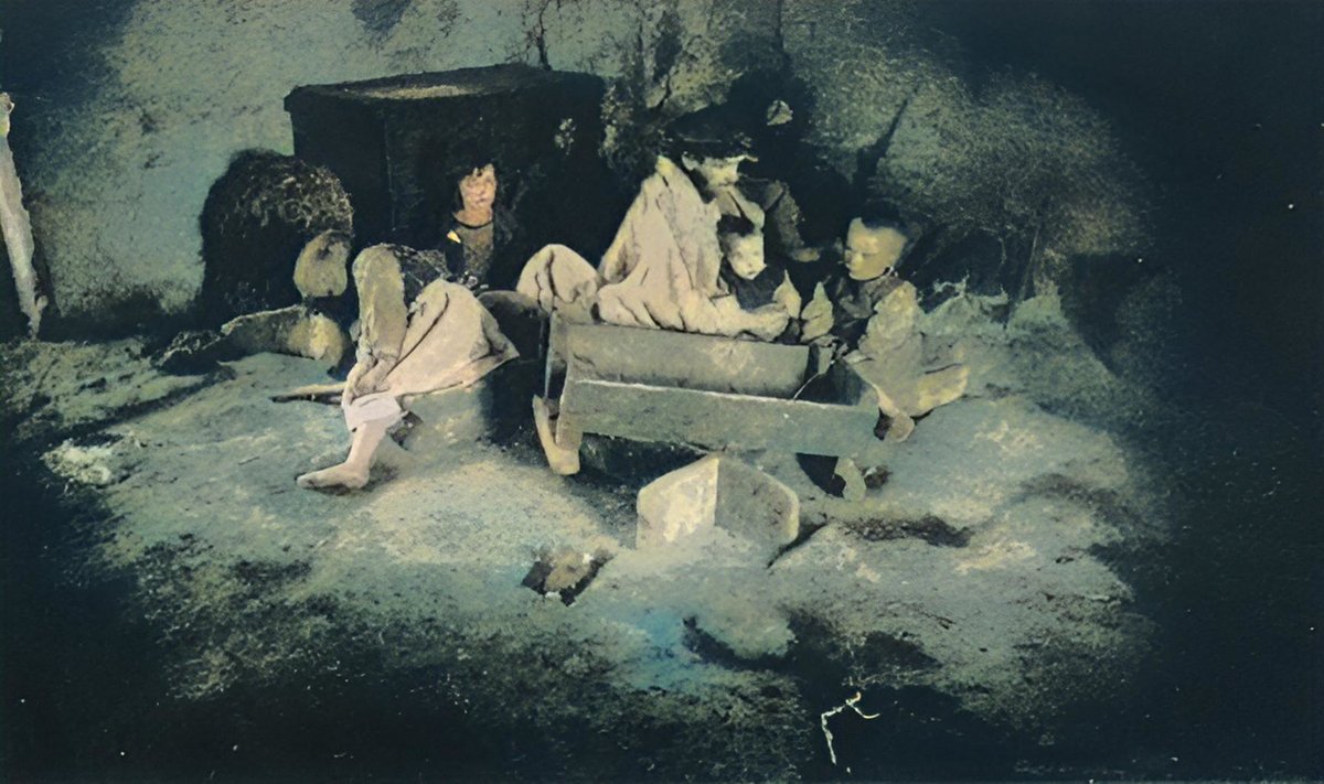 WasfiAkab's tweet image. The Irish Famine
#old #history #historical #restoration #restored #ai #artificial #intelligence #python #deoldify #color #colorized #Ireland #Irish #Europe #great #potato #famine #starvation #social #crisis